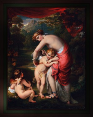 Venus and Cupid by Henry Howard Old Masters Prints